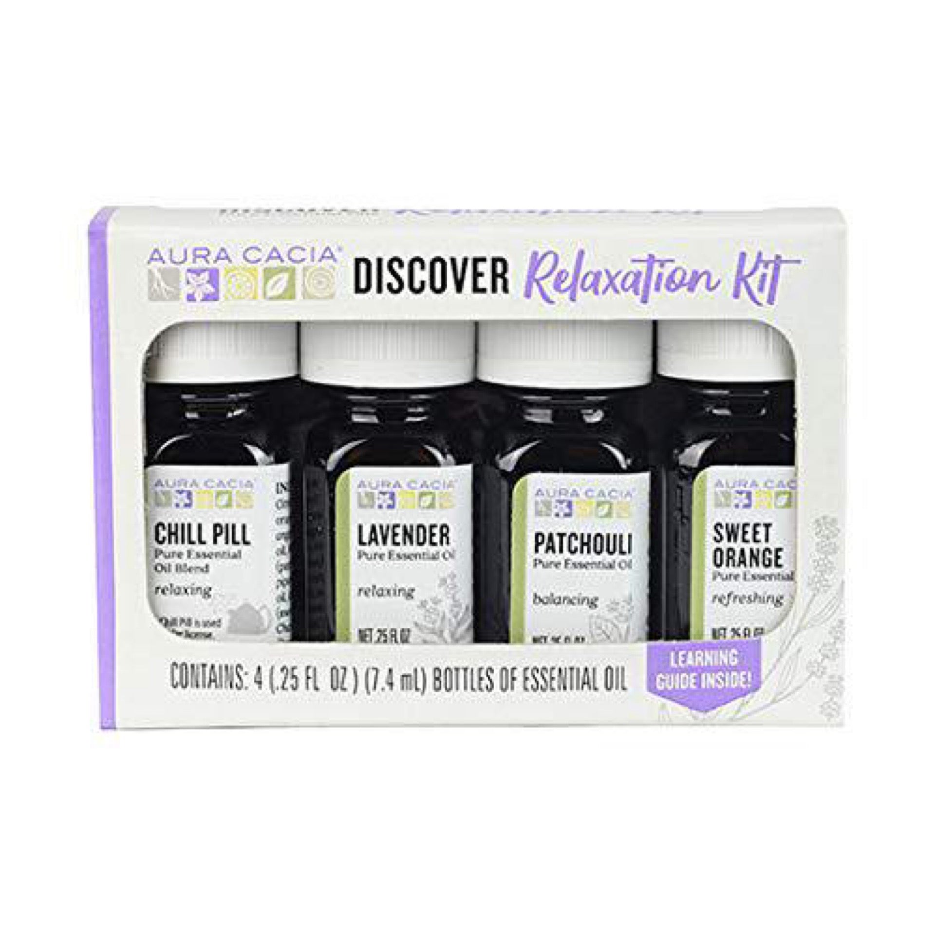 Relaxation Essential Oils Kit | 4 Bottles