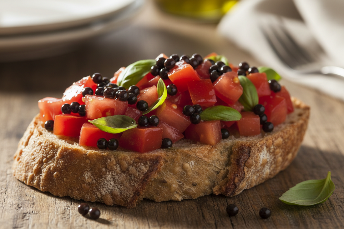 Recipe: Balsamic Pearls With Agar Agar