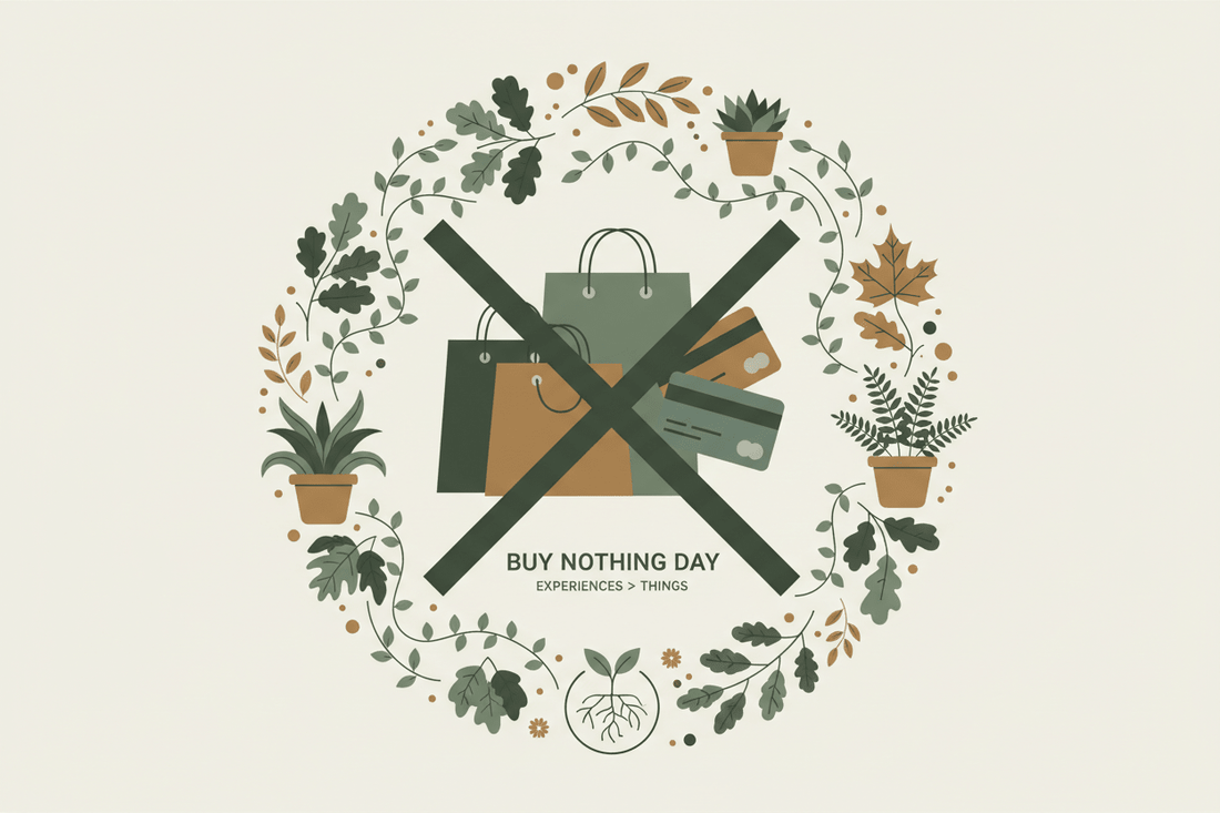 Buy Nothing Day: Why Using What You Have Is a Powerful Sustainable Choice - Life Essentials Refillery