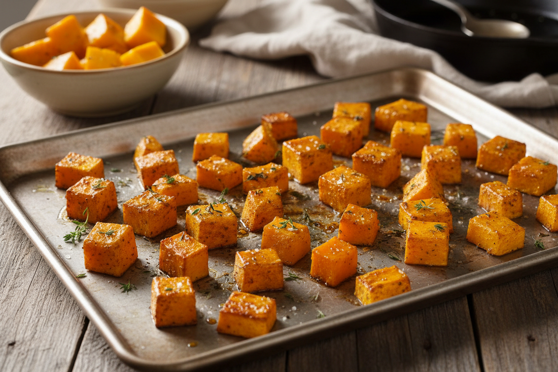 Fall Recipe: Ceylon Cinnamon & Cayenne Roasted Butternut Squash
