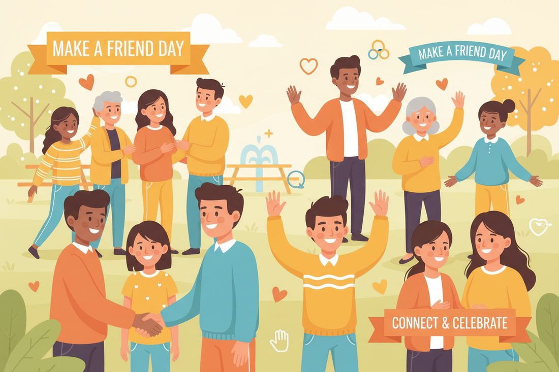 Happy Make a Friend Day