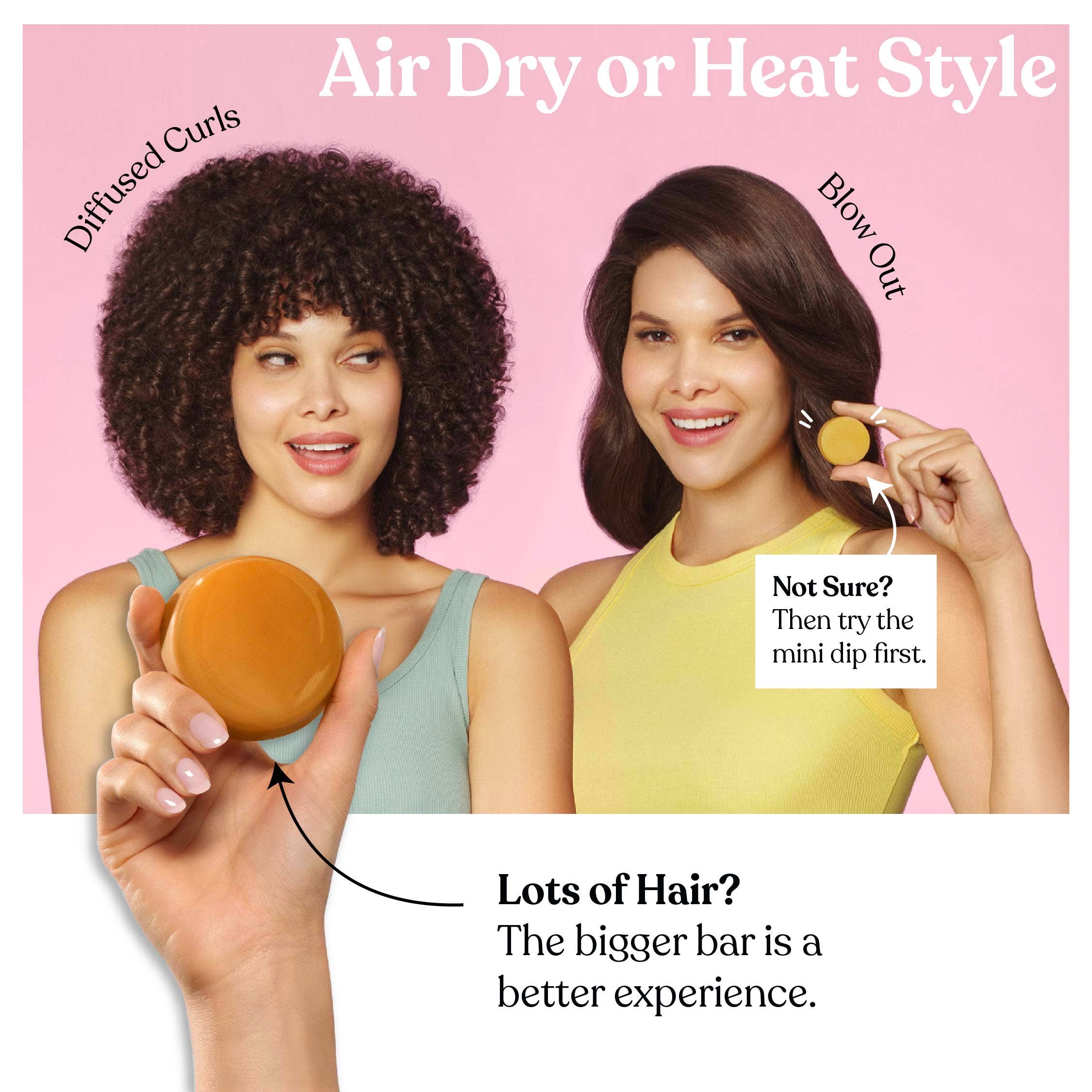 Dip Conditioner Bar & After Swim Detangler - Coconut & Almond: 3 oz