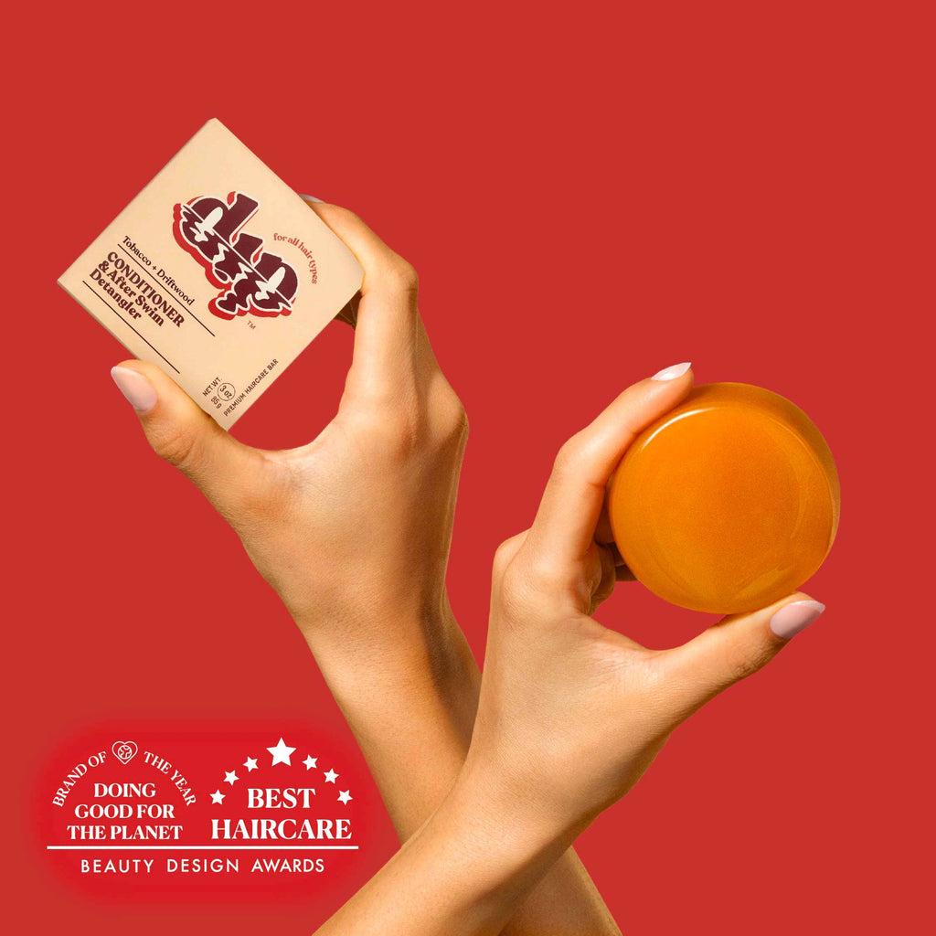 Dip Conditioner Bar & After Swim Detangler - Tobacco & Driftwood: 3 oz