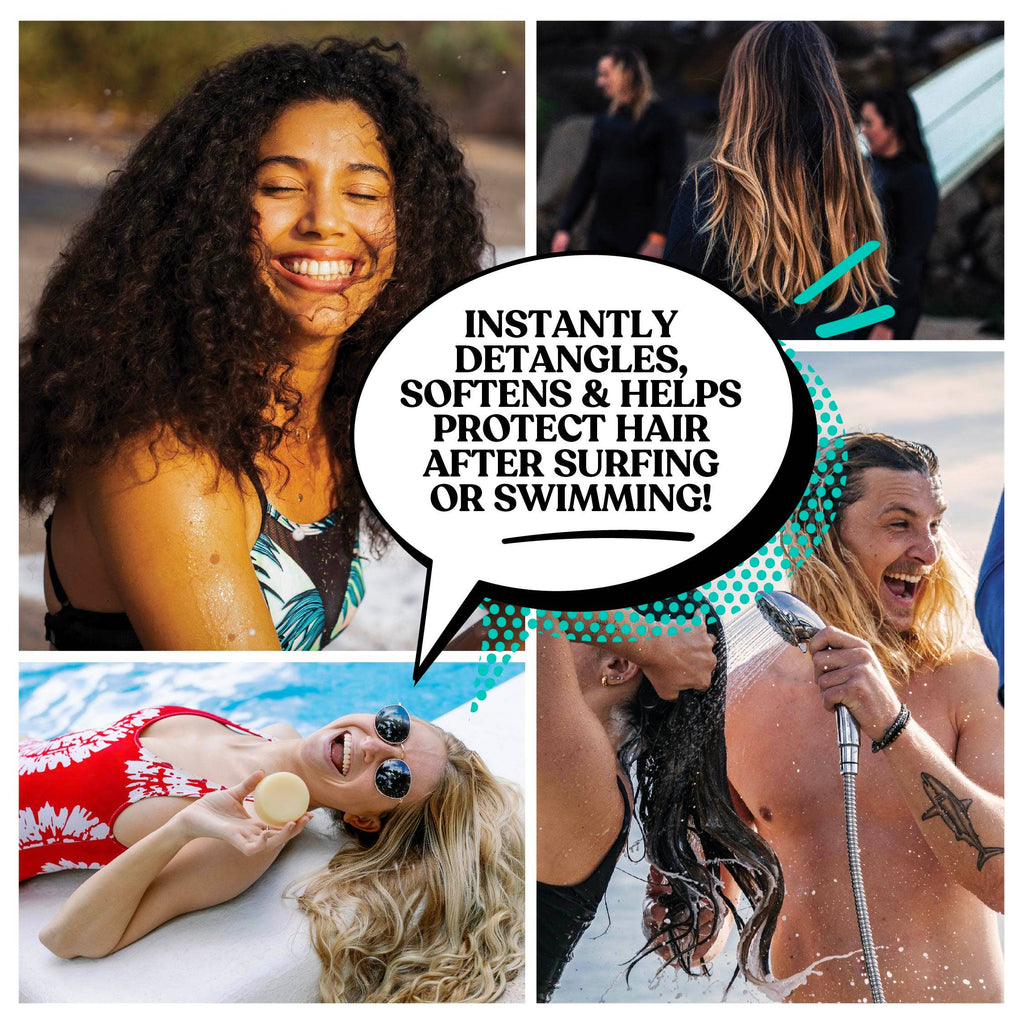 Dip Conditioner Bar & After Swim Detangler - Tobacco & Driftwood: 3 oz