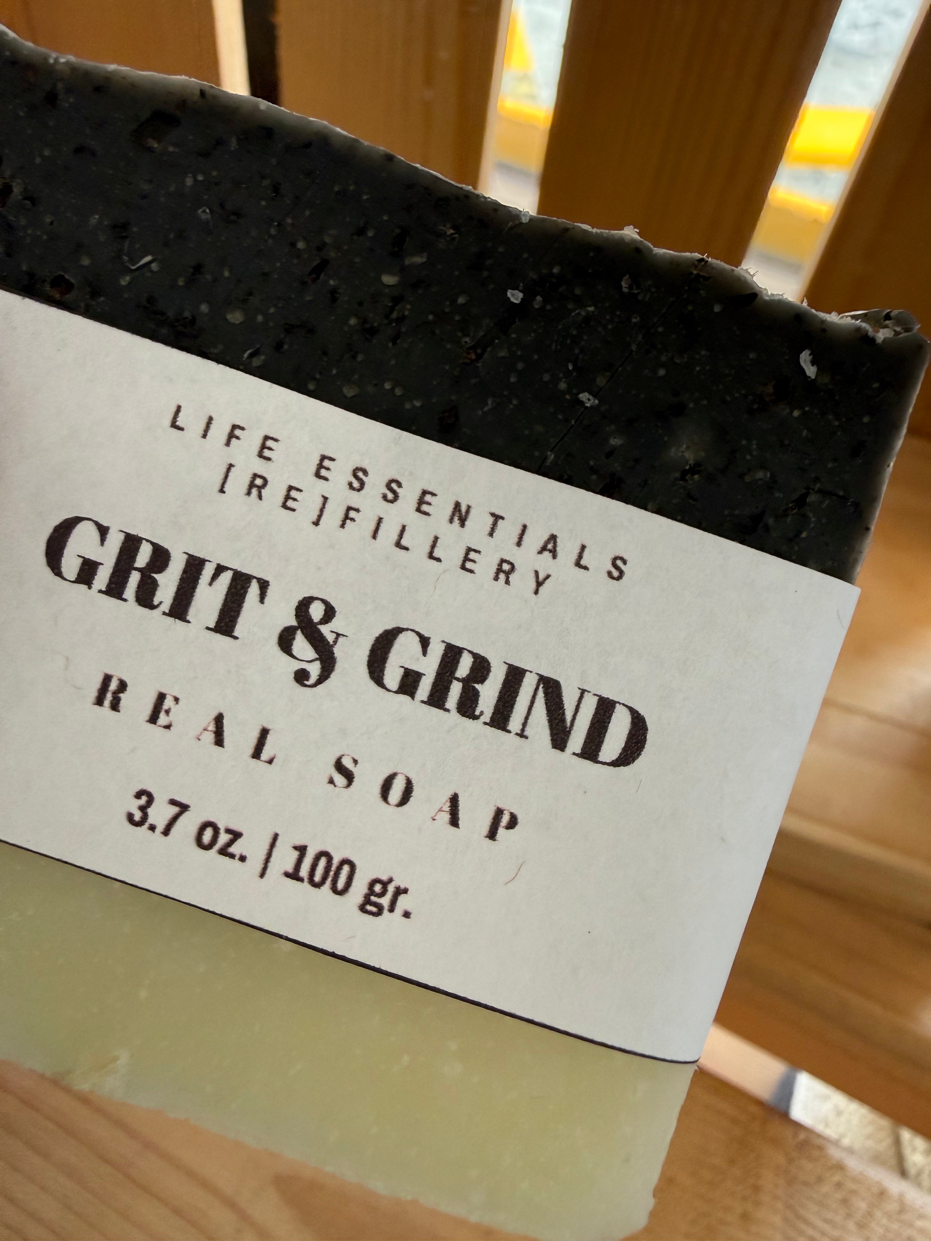 Grit + Grind Soap | Coffee Scrub, Deep Clean, Handcrafted Bar