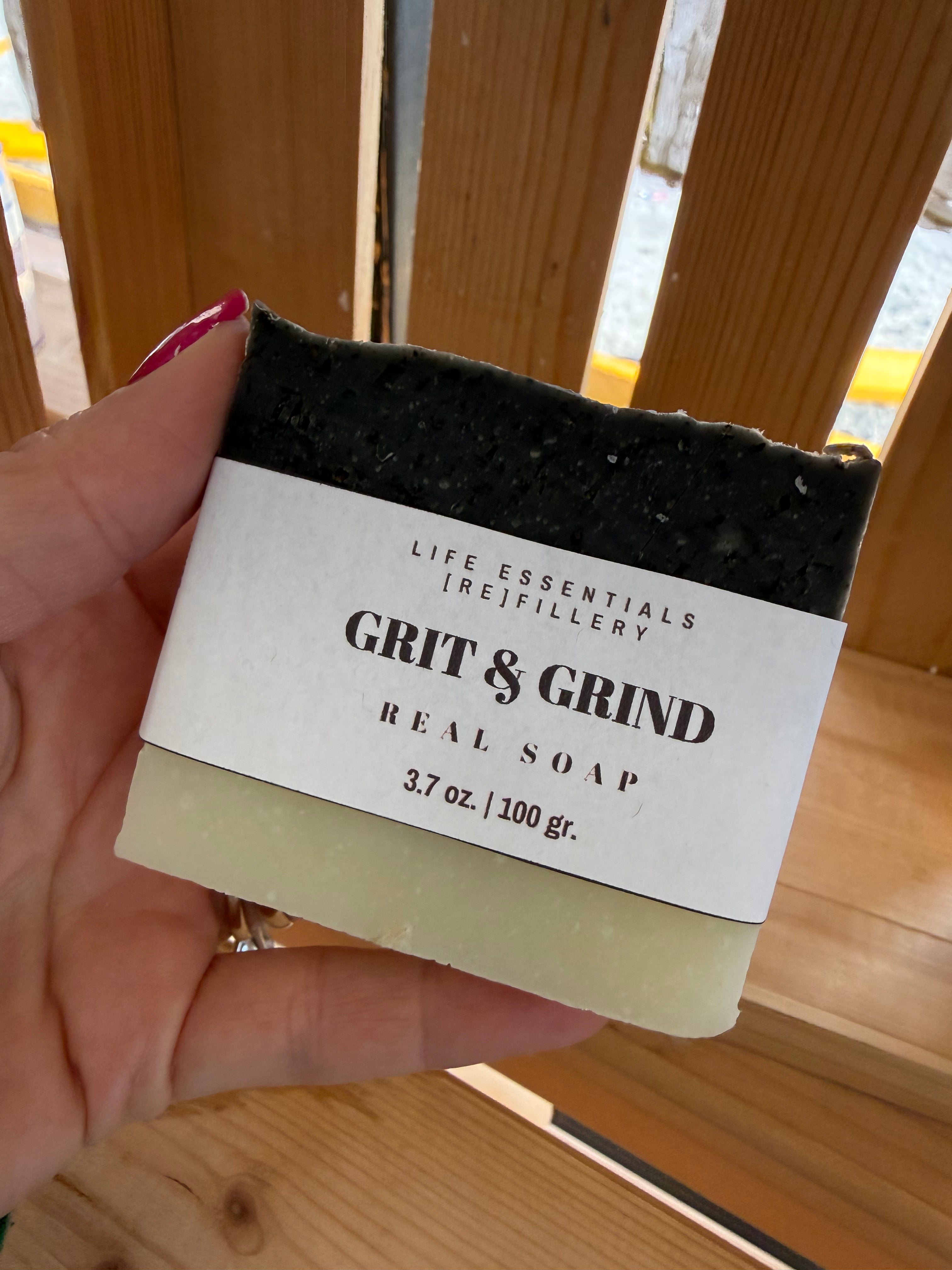 Grit + Grind Soap | Coffee Scrub, Deep Clean, Handcrafted Bar