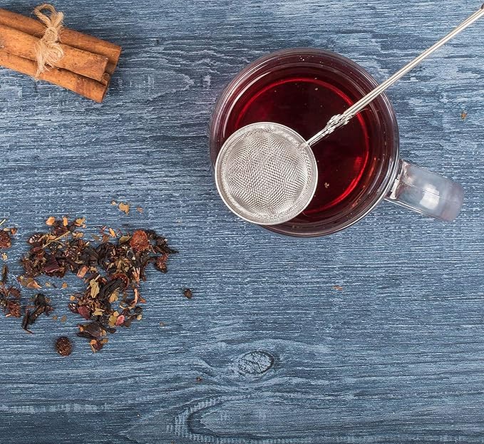 Stainless Steel Tea Strainer | Reusable Loose Leaf Infuser
