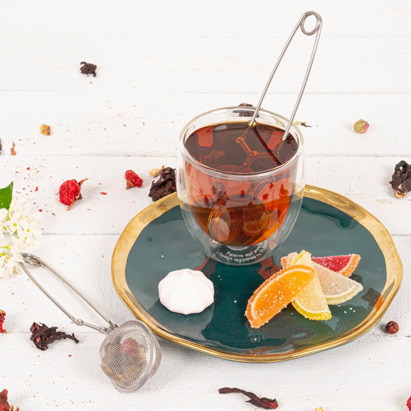 Stainless Steel Tea Strainer | Reusable Loose Leaf Infuser