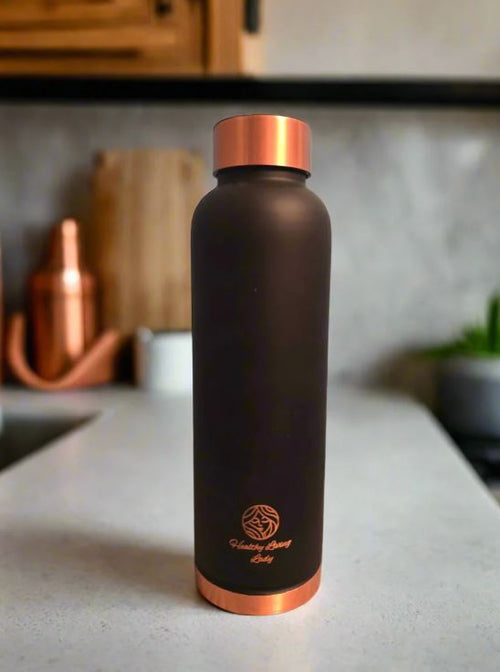 100% Pure Copper Water Bottle