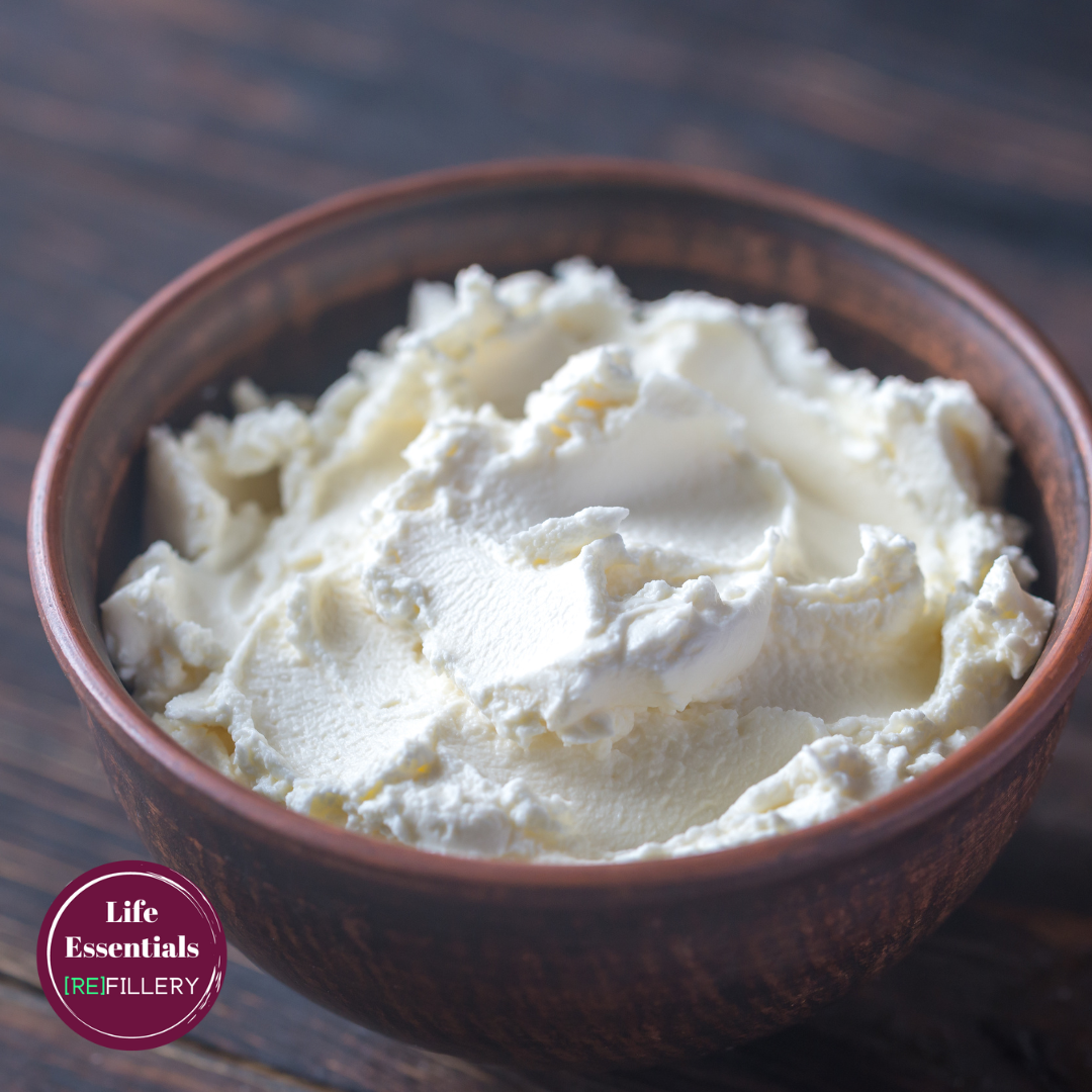 Raw Cream Cheese | Pet Consumption Only