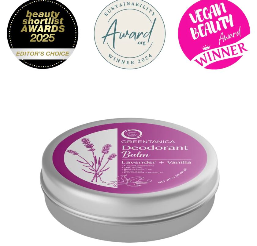 Greentanica Deodorant Balm Lavender + Vanilla
