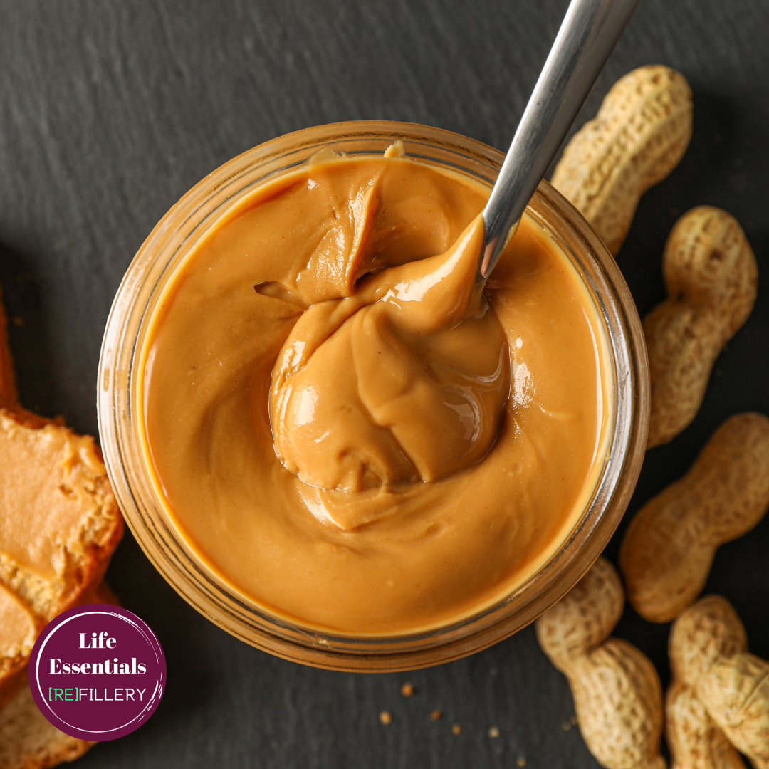 Organic, freshly ground peanut butter.png