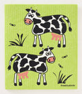Cows on Apple Swedish Dishcloth