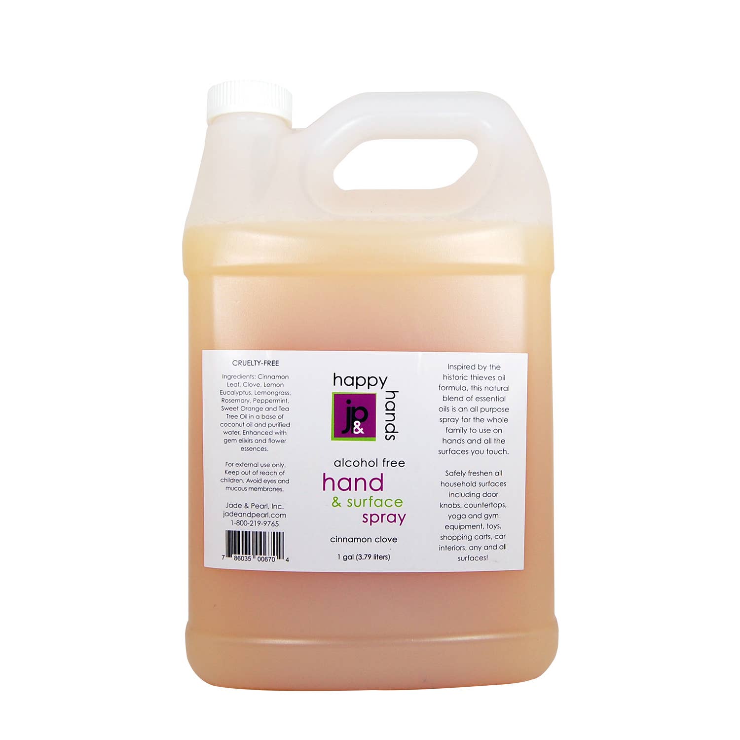 Happy Hands Alcohol-Free Hand & Surface Spray | By the Ounce