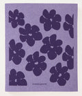 Flower Power (Violet) Swedish Dishcloth
