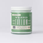Unscented Whipped Tallow, 100% Grass Fed Beef Tallow Moisturizer: 9oz