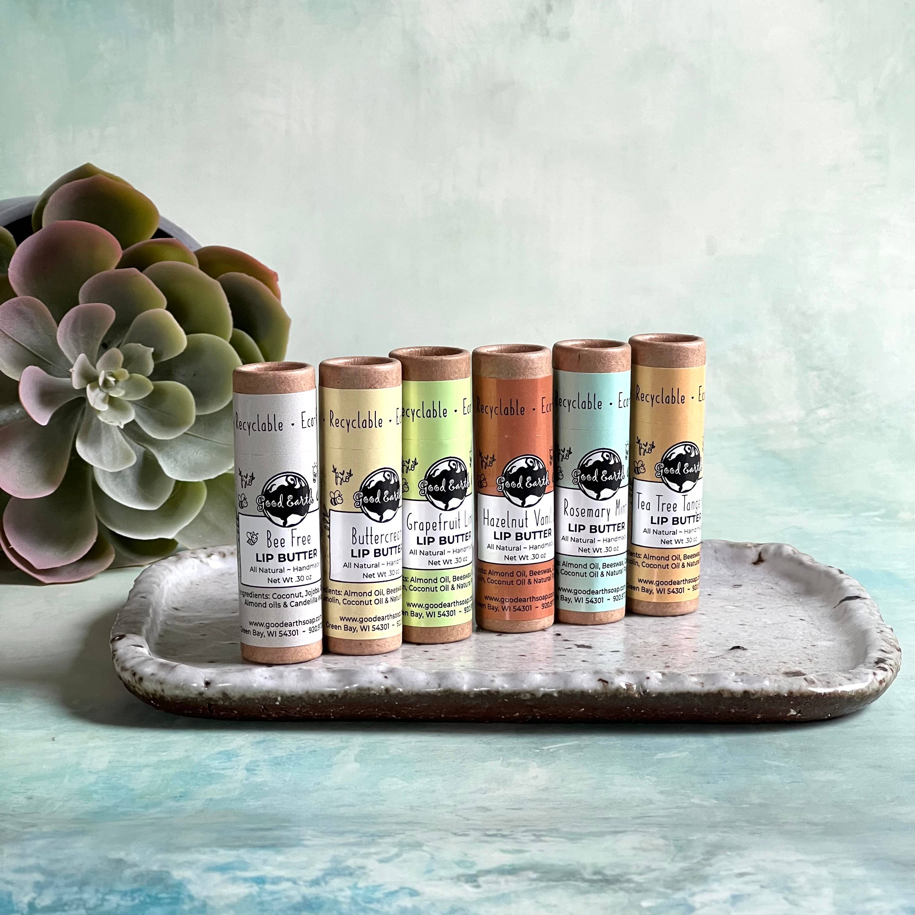 Lip Balm - Eco-Friendly Tube: Bee Free - Vegan