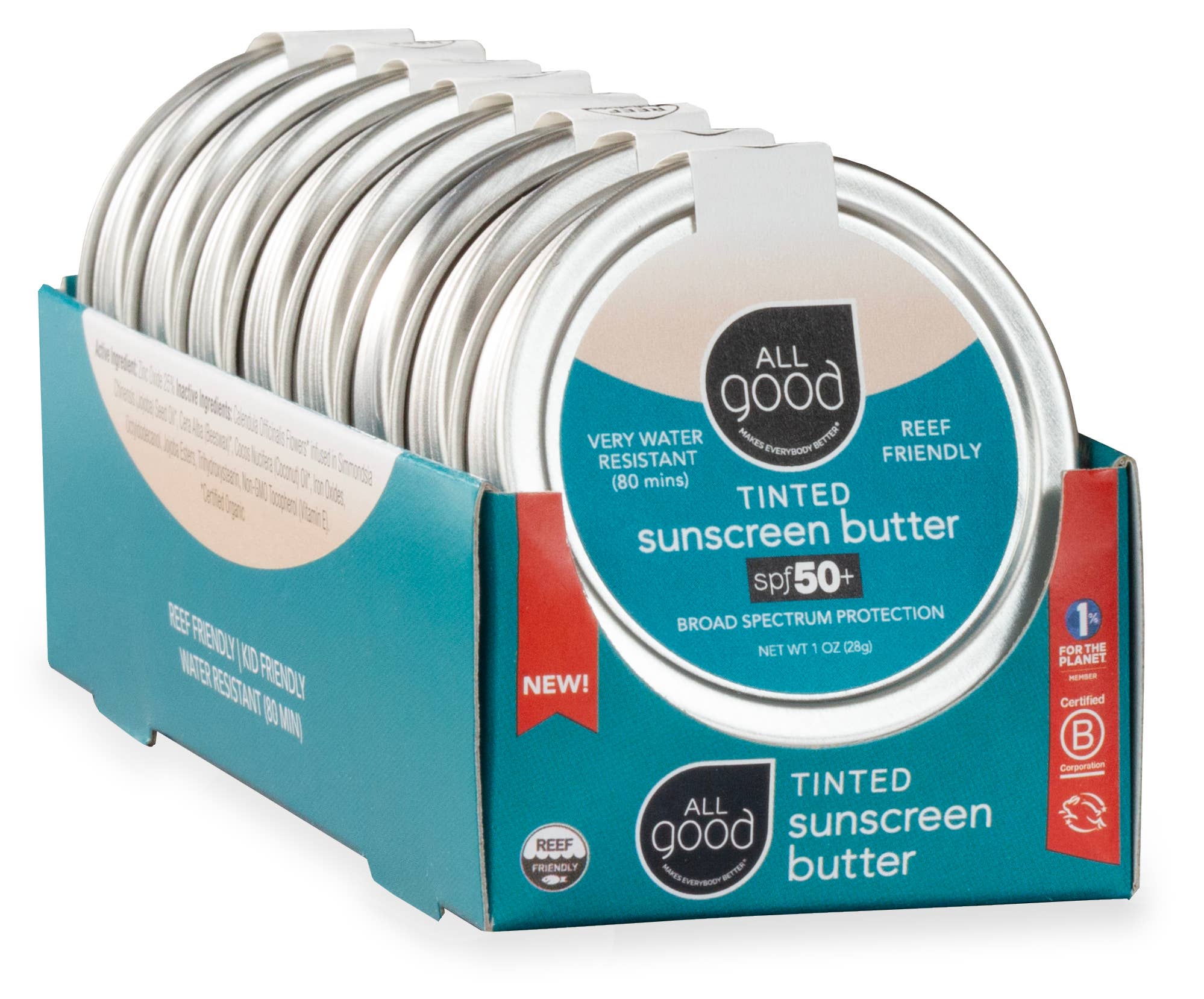 Tinted Mineral Sunscreen Butter SPF 50