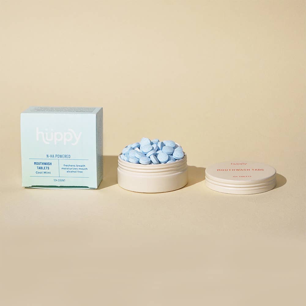 Huppy | Mouthwash Tablets | Cool Mint