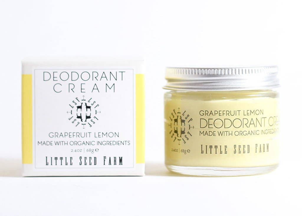 Grapefruit Lemon Deodorant Cream | Little Seed Farm