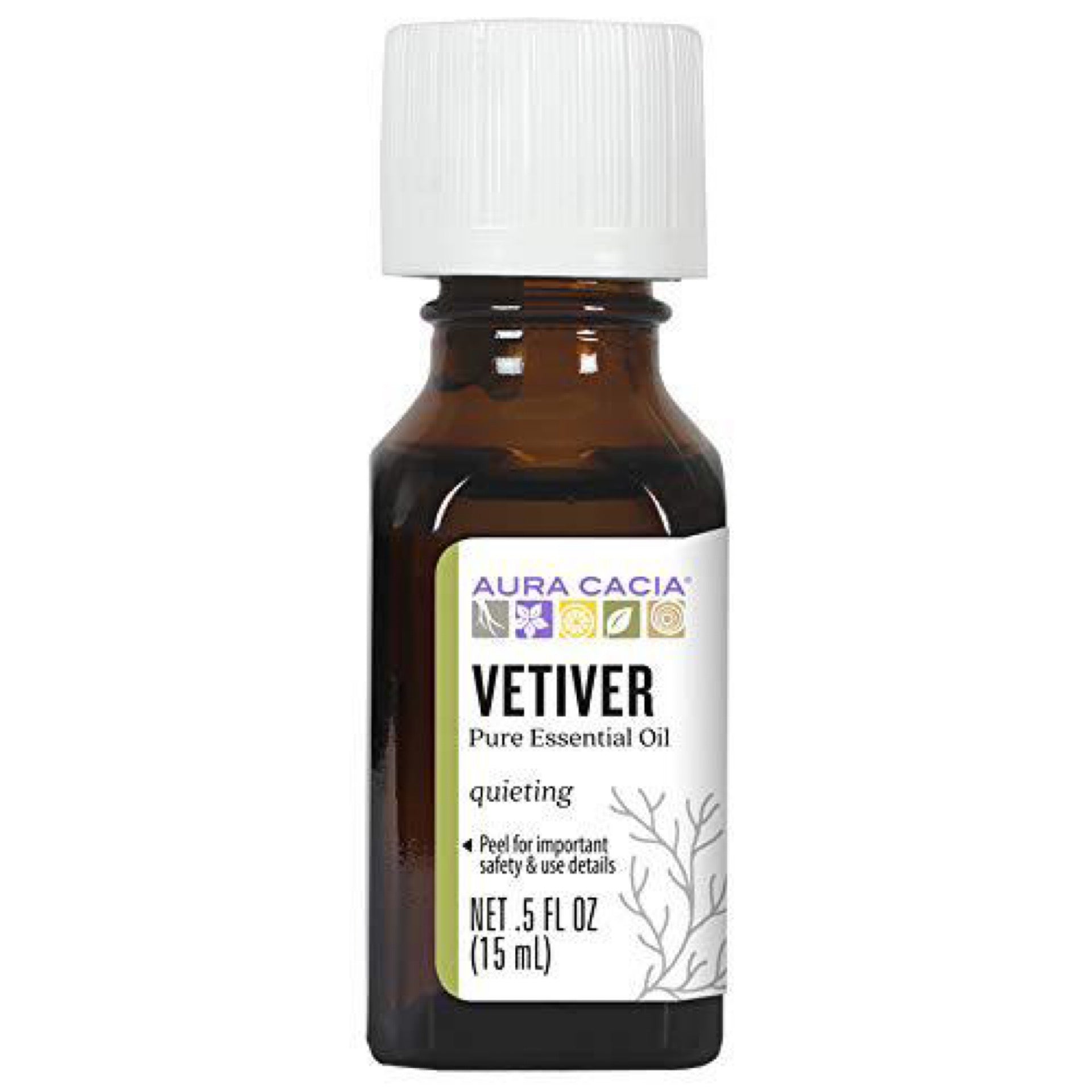 Vetiver Essential Oil | 0.5 fl. oz. | Vetiveria Zizanioides