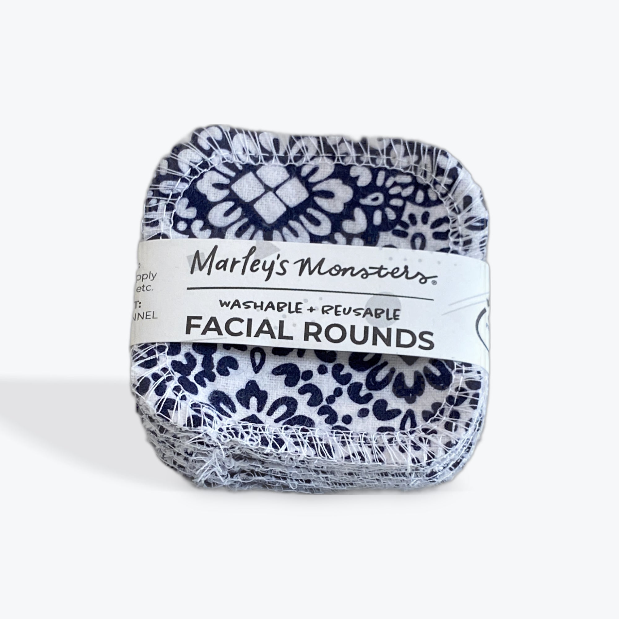 Marley's Monsters Facial Rounds | 10 pack | Midnight