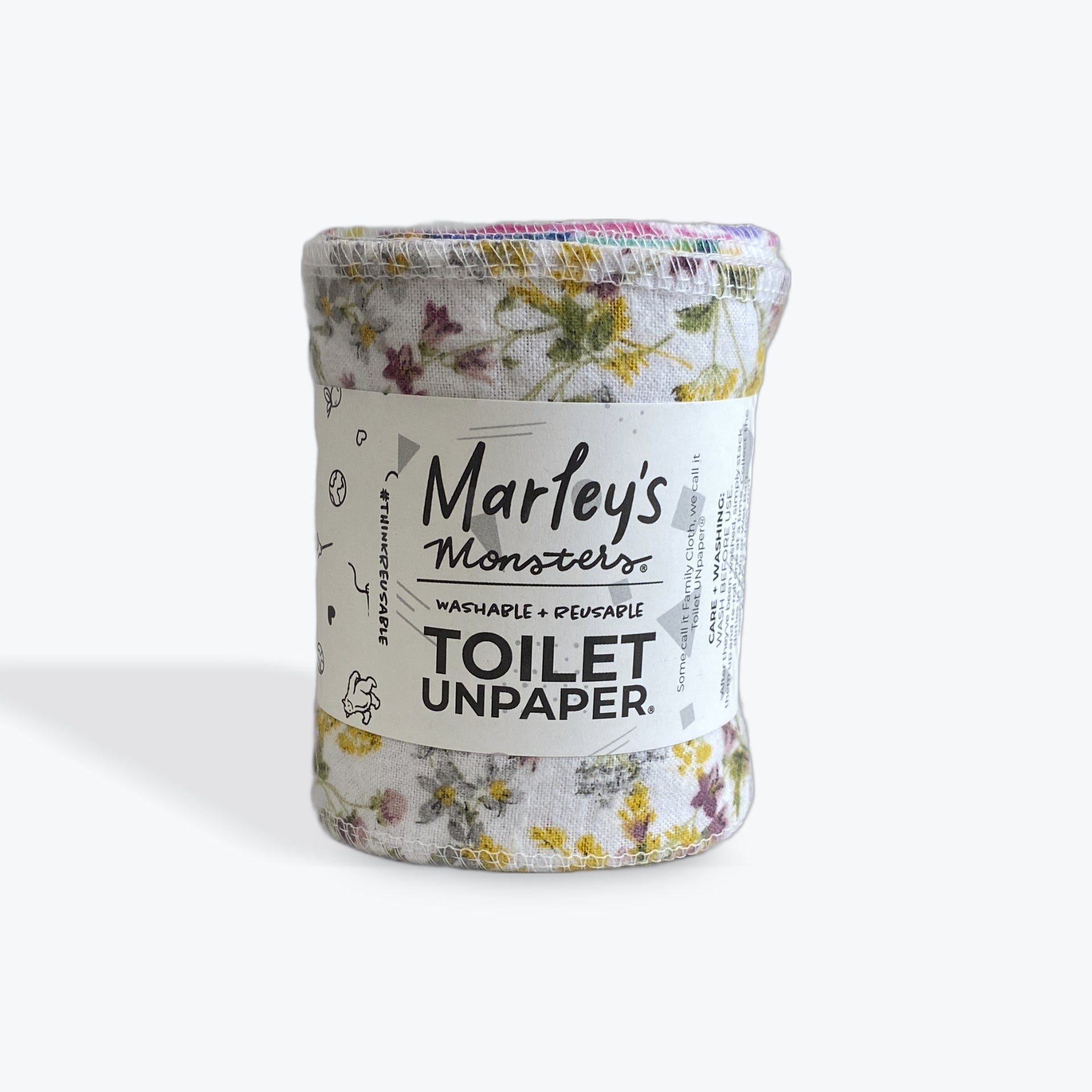 Marley's Monsters Rolled Toilet UnPaper Towels- Surprise Print – Life  Essentials Refillery